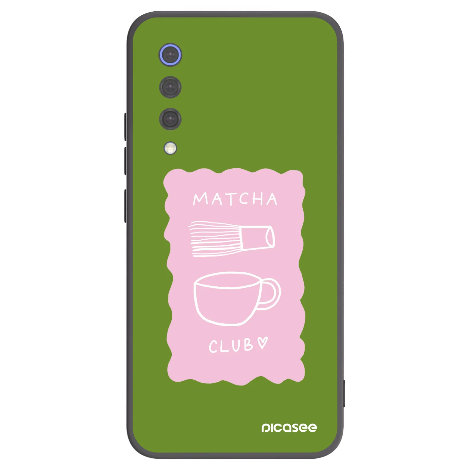 Picasee silikonowe czarne etui na Xiaomi Mi 9 SE - Matcha club