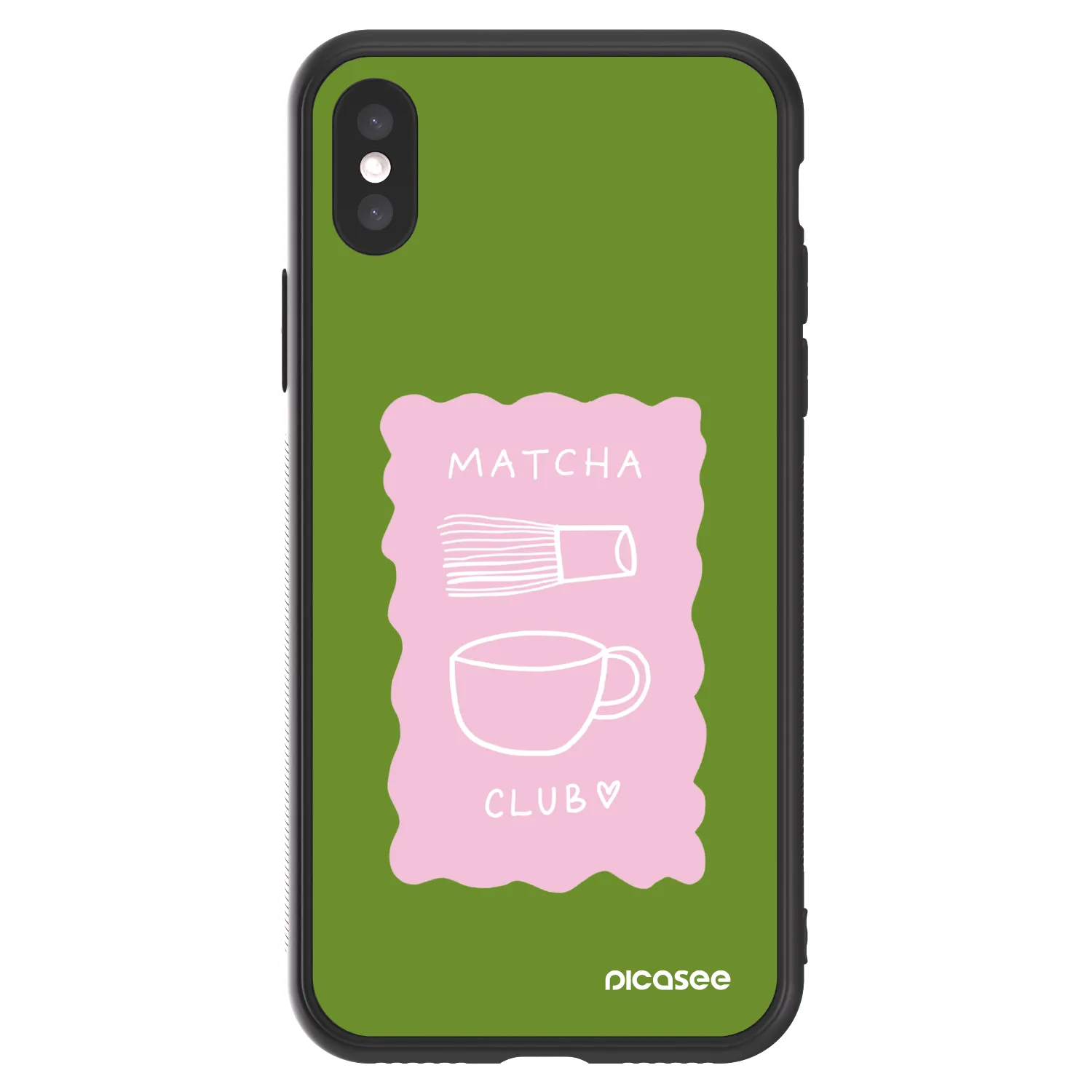 Picasee ULTIMATE CASE na Apple iPhone X/XS - Matcha club