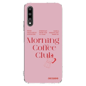 Picasee silikonowe przeźroczyste etui na Honor 9X Pro - Morning