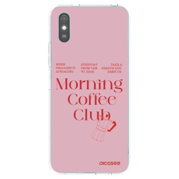 Picasee silikonowe przeźroczyste etui na Xiaomi Redmi 9A - Morning