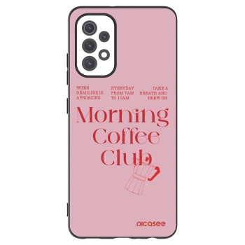 Picasee silikonowe czarne etui na Samsung Galaxy A32 5G A326B - Morning