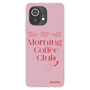 Picasee silikonowe przeźroczyste etui na Xiaomi Mi 11 - Morning