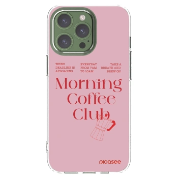 Picasee silikonowe przeźroczyste etui na Apple iPhone 13 Pro - Morning