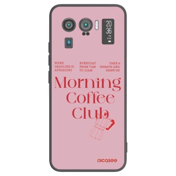 Picasee silikonowe czarne etui na Xiaomi Mi 11 Ultra - Morning