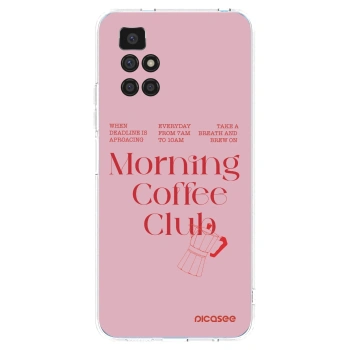 Picasee silikonowe przeźroczyste etui na Xiaomi Redmi 10 - Morning