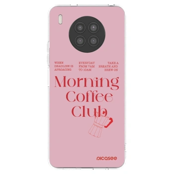 Picasee silikonowe przeźroczyste etui na Huawei Nova 8i - Morning