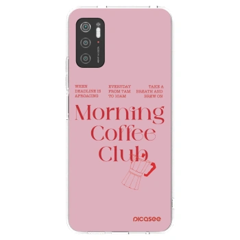 Picasee silikonowe przeźroczyste etui na Xiaomi Poco M3 Pro 5G - Morning