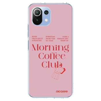 Picasee silikonowe przeźroczyste etui na Xiaomi 11 Lite 5G NE - Morning