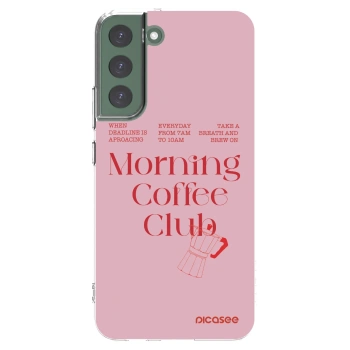 Picasee silikonowe przeźroczyste etui na Samsung Galaxy S22+ 5G - Morning