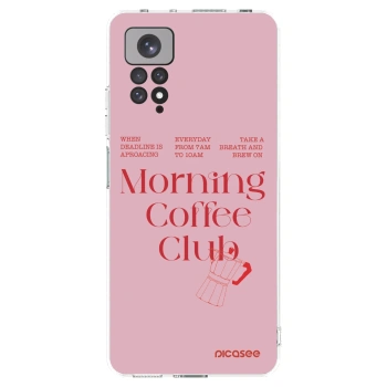 Picasee silikonowe przeźroczyste etui na Xiaomi Redmi Note 11S 4G - Morning
