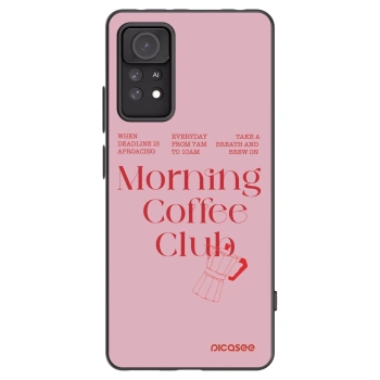 Picasee silikonowe czarne etui na Xiaomi Redmi Note 11 Pro 5G - Morning