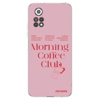 Picasee silikonowe przeźroczyste etui na Xiaomi Poco X4 Pro 5G - Morning