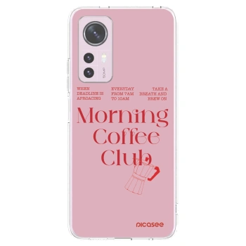 Picasee silikonowe przeźroczyste etui na Xiaomi 12 - Morning