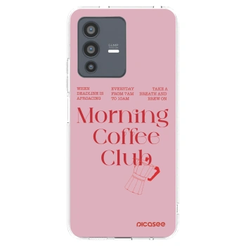 Picasee silikonowe przeźroczyste etui na Vivo V23 5G - Morning