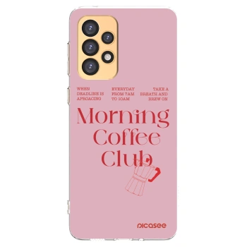Picasee silikonowe przeźroczyste etui na Samsung Galaxy A33 5G A336 - Morning
