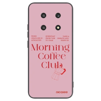 Picasee silikonowe czarne etui na Honor Magic4 Lite 5G - Morning