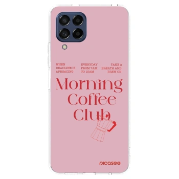 Picasee silikonowe przeźroczyste etui na Samsung Galaxy M53 5G - Morning
