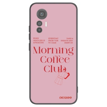 Picasee silikonowe czarne etui na Xiaomi 12 Lite - Morning