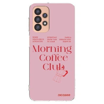 Picasee silikonowe przeźroczyste etui na Samsung Galaxy A23 A236B 5G - Morning