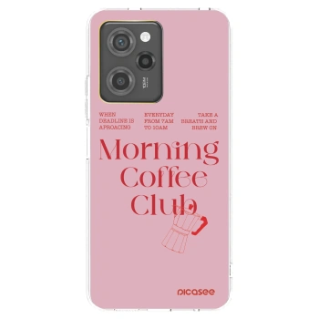 Picasee silikonowe przeźroczyste etui na Xiaomi Poco X5 Pro - Morning