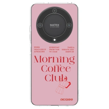 Picasee silikonowe przeźroczyste etui na Honor Magic5 Lite 5G - Morning