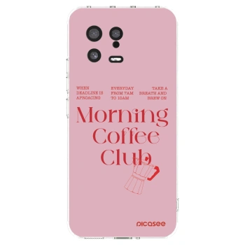 Picasee silikonowe przeźroczyste etui na Xiaomi 13 - Morning