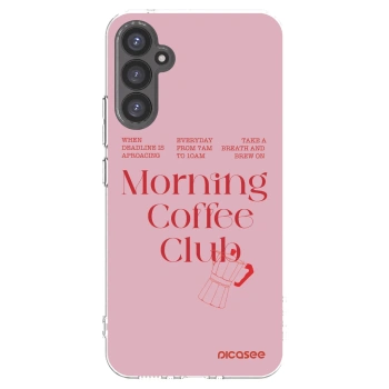 Picasee silikonowe przeźroczyste etui na Samsung Galaxy A34 5G A346B - Morning