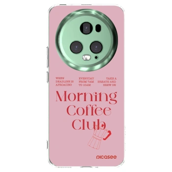 Picasee silikonowe przeźroczyste etui na Honor Magic5 Pro - Morning