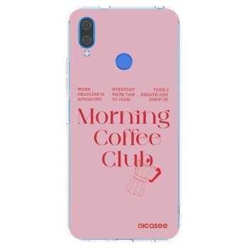 Picasee silikonowe przeźroczyste etui na Huawei Nova 3i - Morning