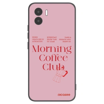 Picasee silikonowe czarne etui na Xiaomi Redmi A2 - Morning
