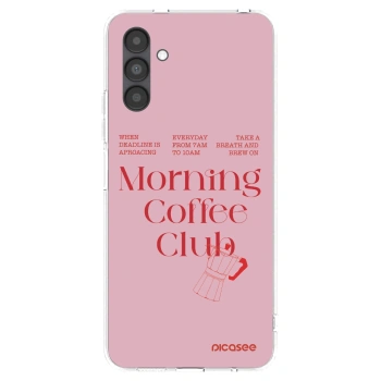 Picasee silikonowe przeźroczyste etui na Samsung Galaxy A04s A047F - Morning