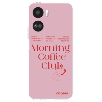 Picasee silikonowe przeźroczyste etui na Honor 90 Lite 5G - Morning