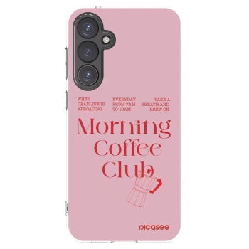 Picasee silikonowe przeźroczyste etui na Samsung Galaxy S23 FE S711B - Morning
