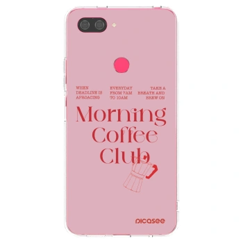 Picasee silikonowe przeźroczyste etui na Xiaomi Mi 8 Lite - Morning