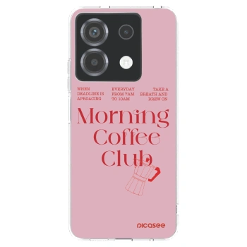 Picasee silikonowe przeźroczyste etui na Xiaomi Poco X6 - Morning