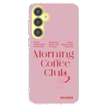 Picasee silikonowe przeźroczyste etui na Samsung Galaxy A35 5G A356B - Morning