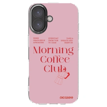 Picasee silikonowe przeźroczyste etui na Apple iPhone 16 - Morning