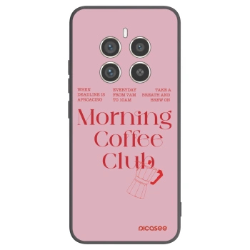 Picasee silikonowe czarne etui na Realme 12 Pro 5G - Morning