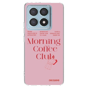 Picasee silikonowe przeźroczyste etui na Xiaomi 14T Pro - Morning