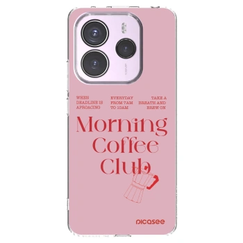 Picasee silikonowe przeźroczyste etui na Xiaomi Redmi Note 14 5G - Morning