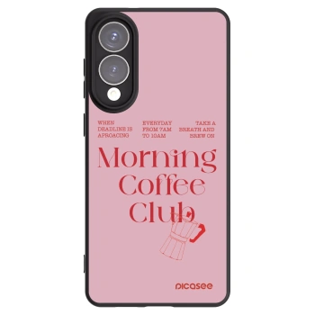 Picasee silikonowe czarne etui na Samsung Galaxy S25 Edge 5G - Morning