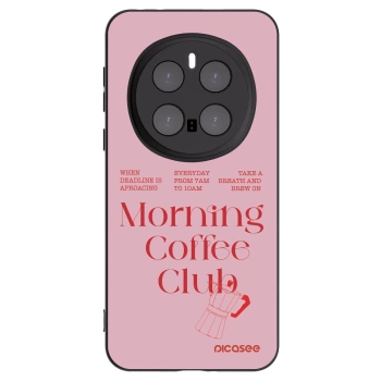 Picasee silikonowe czarne etui na Honor Magic7 Pro 5G - Morning