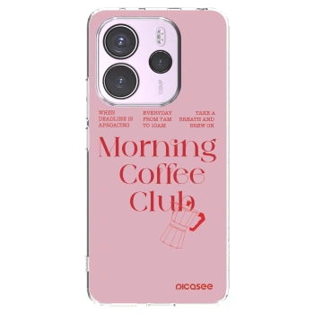 Picasee silikonowe przeźroczyste etui na Xiaomi Redmi Note 14 4G - Morning
