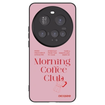 Picasee silikonowe czarne etui na Xiaomi 15 Ultra - Morning