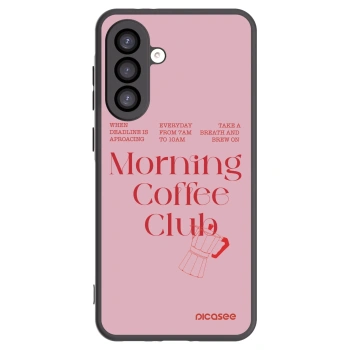 Picasee silikonowe czarne etui na Samsung Galaxy A26 5G A266B - Morning