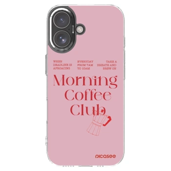 Picasee silikonowe przeźroczyste etui na Apple iPhone 17 - Morning