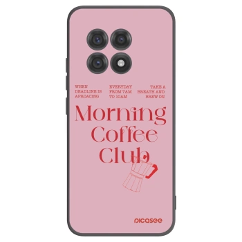 Picasee silikonowe czarne etui na OnePlus 13R 5G - Morning