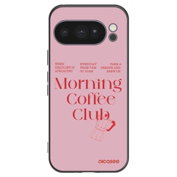 Picasee silikonowe czarne etui na Google Pixel 10 Pro - Morning