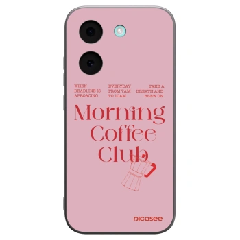Picasee silikonowe czarne etui na Xiaomi Poco X8 Pro - Morning