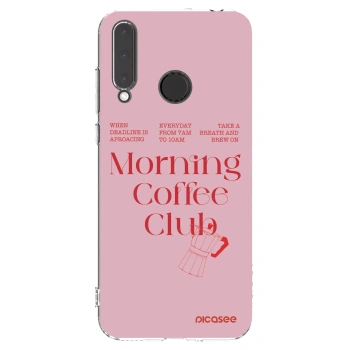 Picasee silikonowe przeźroczyste etui na Honor 20 Lite - Morning